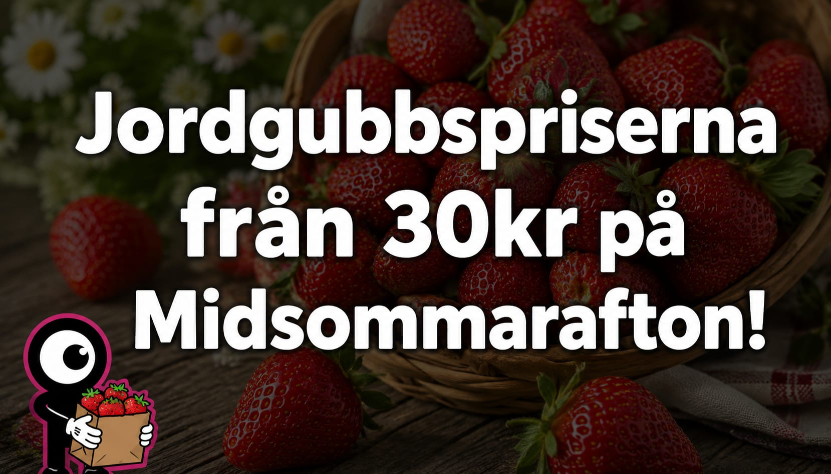 Sveriges största prisundersökning på Jordgubbar!🍓